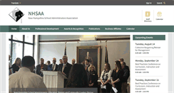 Desktop Screenshot of nhsaa.org